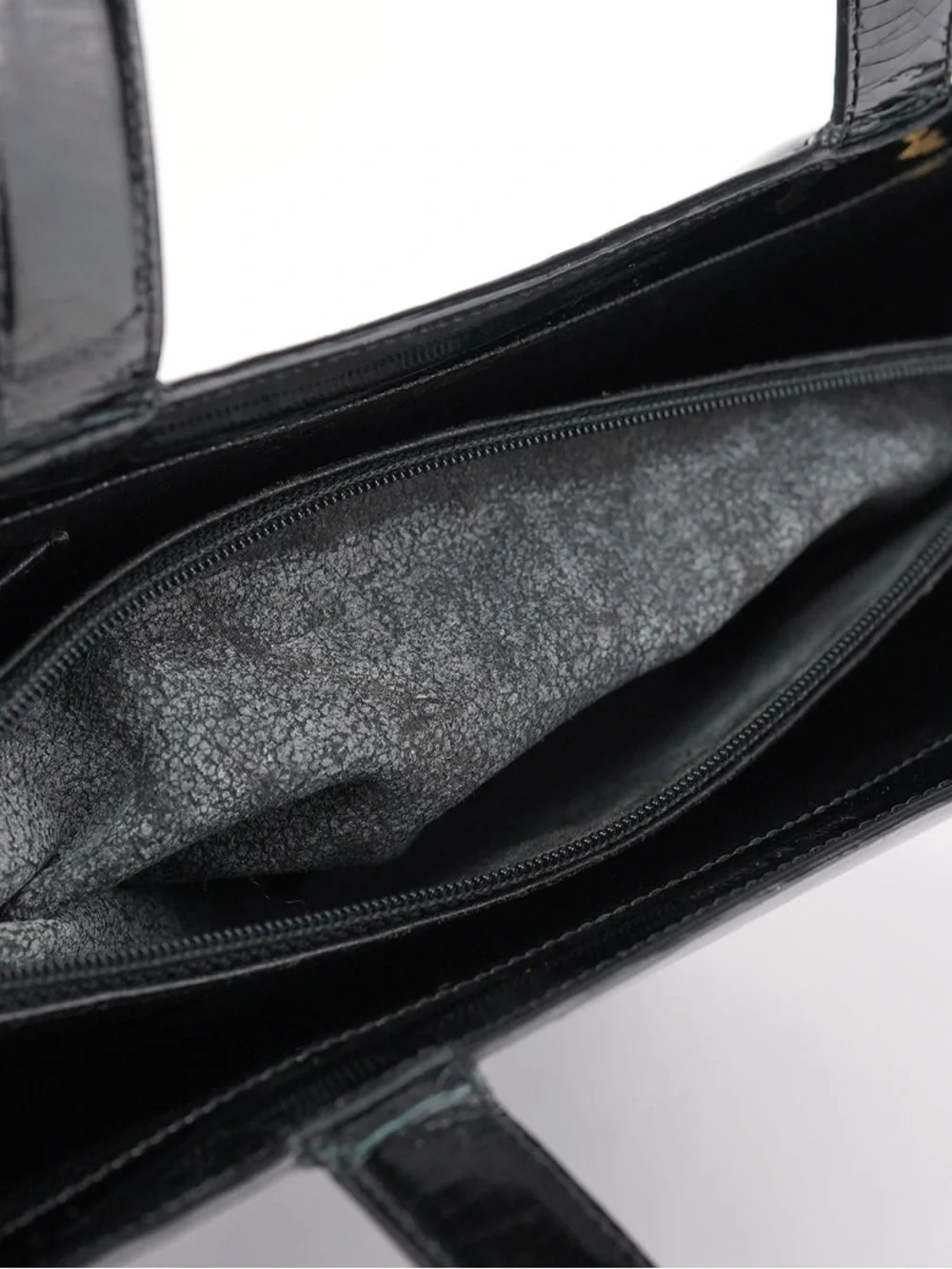 Chanel Patent Logo Tote